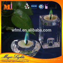 Magic Color Flame Candles in glass holder With High Quality Certificates